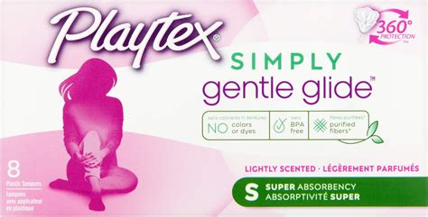 Amazon Playtex Gentle Glide Tampons Plastic Super Plus