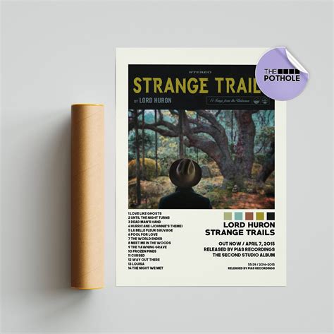 Lord Huron Posters, Strange Trails Poster, Lord Huron, Strange Trails ...