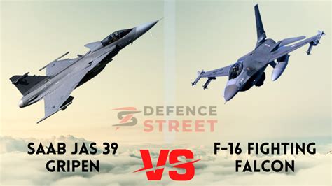 Saab Gripen Vs. F-16 Fighting Falcon Comparison, BVR & Dogfight ...