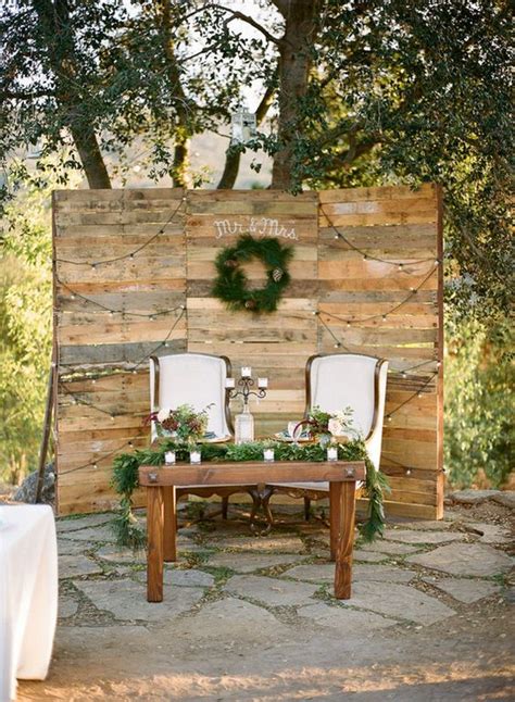 Top 20 Rustic Country Wedding Sweetheart Table Ideas Page 4 Of 4 Deer Pearl Flowers