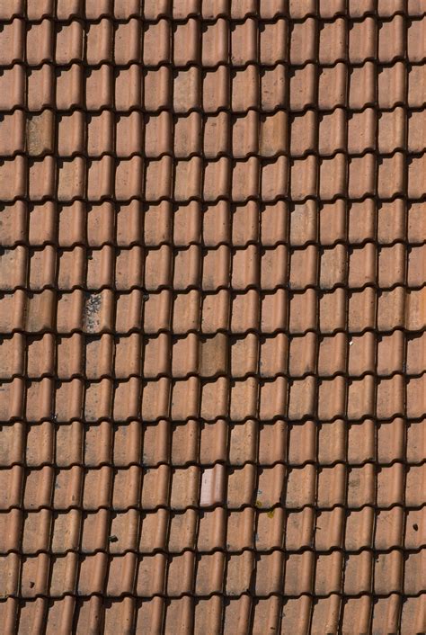 Roof Tile Texture Image Background