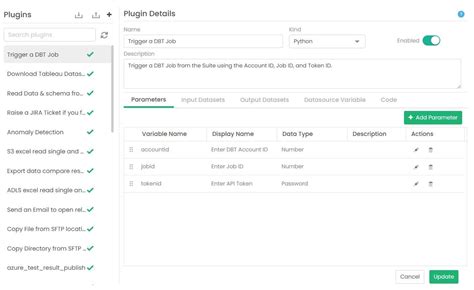 Integration Of Data Build Tool Dbt And Dataops Suite