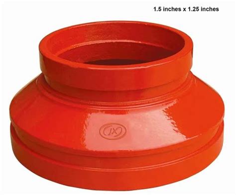 Inches X Inches Ms Grooved Concentric Reducer At Piece In