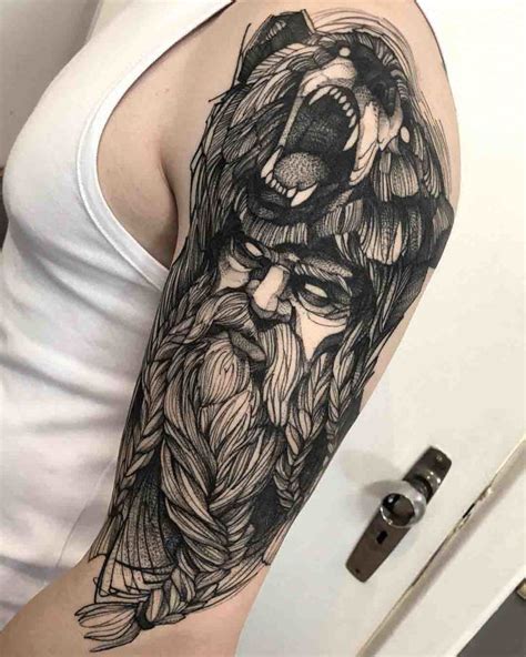 Berserker Tattoo on Shoulder - Best Tattoo Ideas Gallery | Viking ...