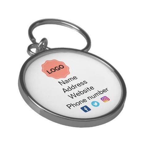 Business promotional keychain | Zazzle.com in 2022 | Client gifts ...