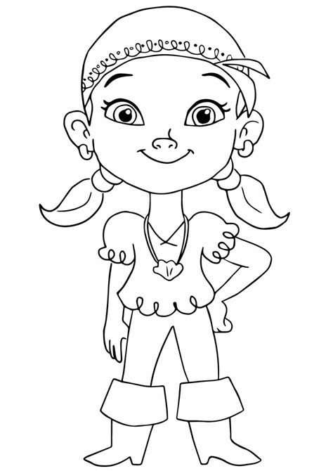 Piraci Jake Nibylandii Kolorowanka Kolorowanki Darmowe Sketch Coloring Page