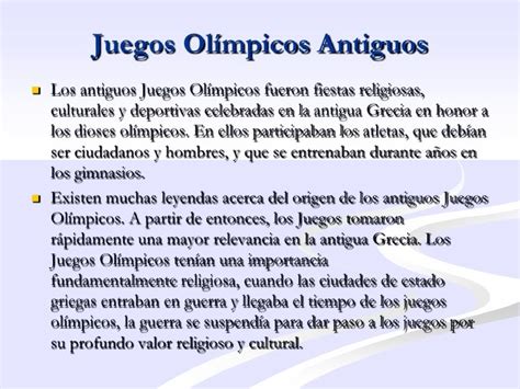 Historia Juegos Olimpicos