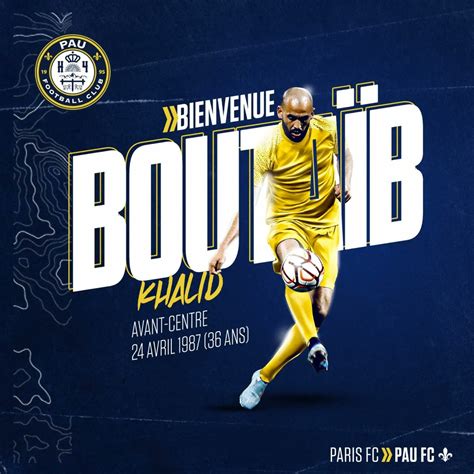 Pau Fc On Twitter Khalid Bouta B Est Lattaquant Exp Riment