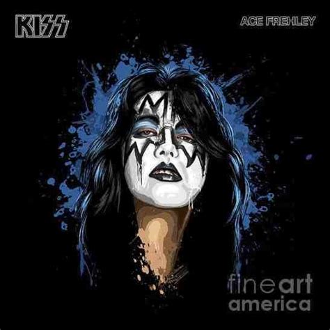 Kiss Ace Frehley Solo Album Kiss Art Kiss Artwork Ace Frehley