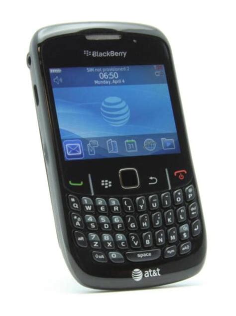 BlackBerry Curve 8520 256 MB Black AT T For Sale Online EBay