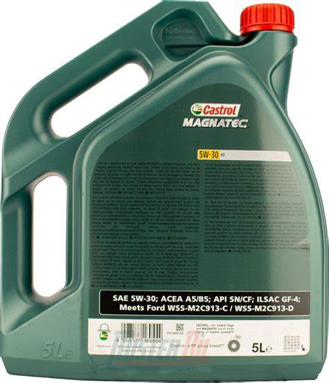 Castrol Magnatec 5W30 A5 Ford 5L Bol