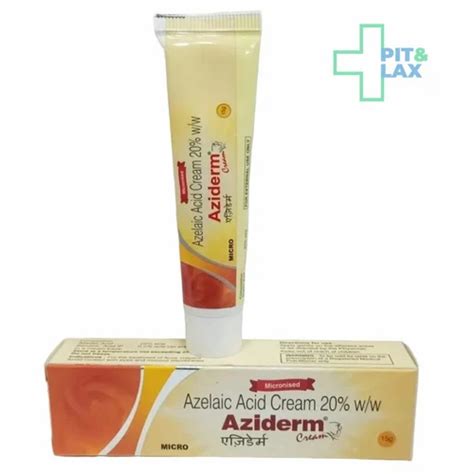 Azelaic Acid Aziderm 20 Cream At Rs 287piece In Surat Id 2853447348697