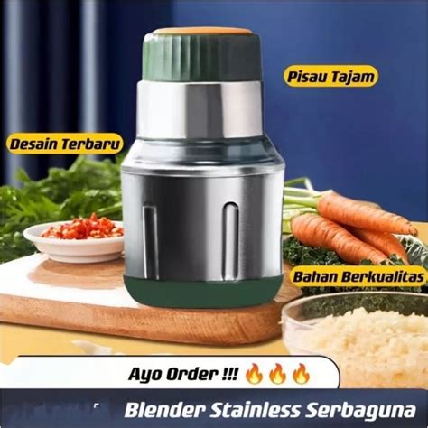 Jual Blender Daging Chopper Stainless Steel Meat Grinder Penggiling