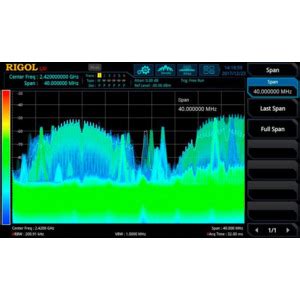 RIGOL RSA3000 B25 Spectrum Analzyzer Real Time Analysis BW Upgrade To