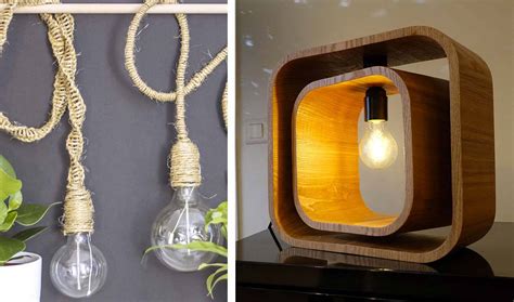 Suspensions Et Luminaires Diy Faciles Pour Fabriquer Une Lampe