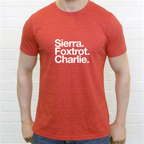 Southampton Fc Sierra Foxtrot Charlie T Shirt Theboydonegood
