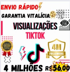 Tiktok Alcance 4 Milhões De Visualizações Redes Sociais DFG