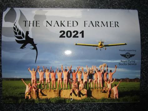 Kalender The Naked Farmer Royal Flying Doctor Service Australya