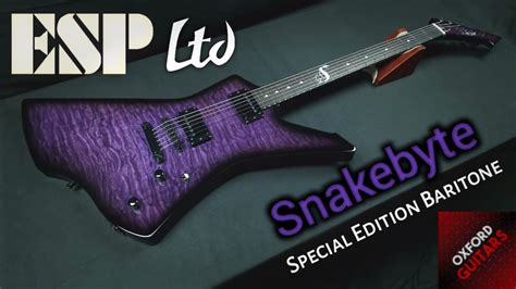 Esp Ltd Snakebyte Special Edition Baritone James Hetfield Signature