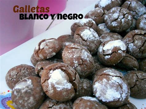 Florelila Recetas Y Aficiones Galletas Blanco Y Negro