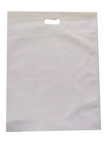 Plain Off White D Cut Non Woven Bag For Shopping At Rs 160 Kg In