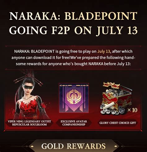 FREE Steam NARAKA BLADEPOINT Going F2P On July 13