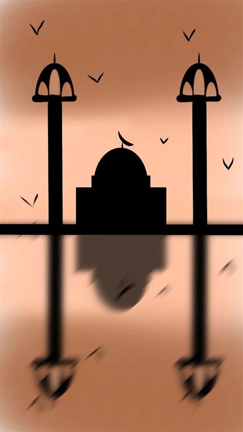 Wallpaper Masjid Aesthetic Home Decor Decals Wallpaper Decor