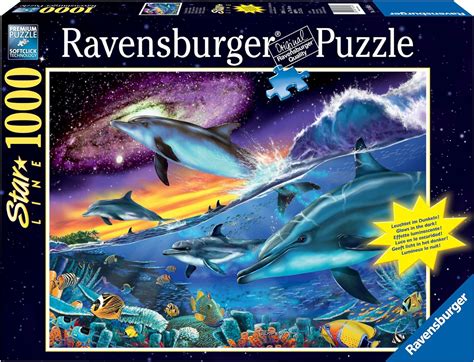 Ravensburger 16064 Puzzle Dauphins Joueurs 1000 Pièces Amazon