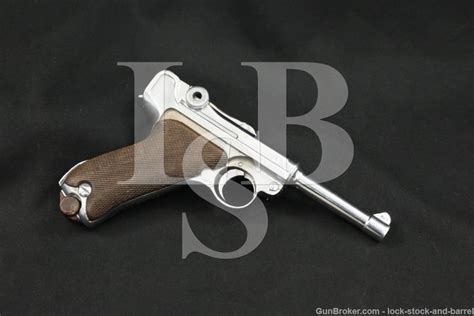 Wwi German Erfurt P P P Luger Mm Semi Auto Pistol C