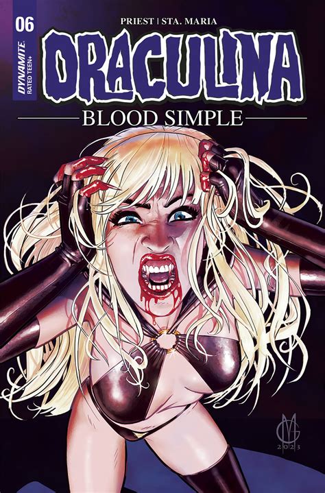 Draculina Blood Simple 6 Cover D Variant Giuseppe Matteoni Cover