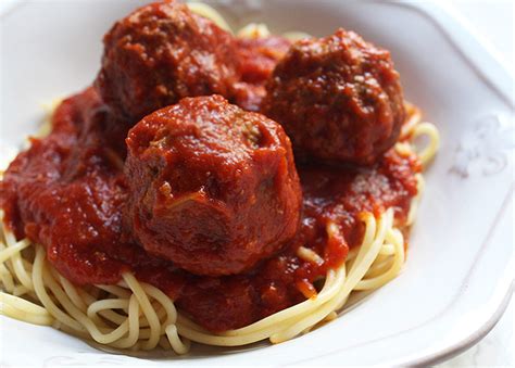 Homemade Spaghetti And Meatballs With Ragu The Southern Thing