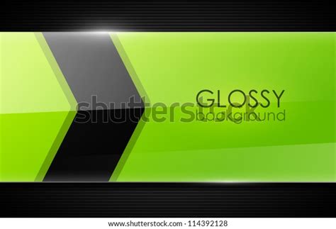 Vector Glossy Background Stock Vector (Royalty Free) 114392128 | Shutterstock