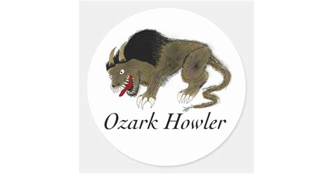 Ozark Howler Sticker Zazzle