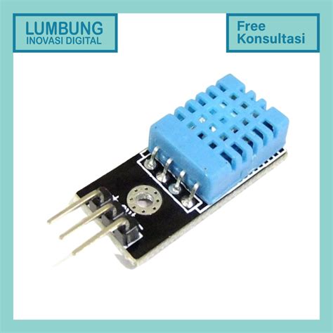 Jual Module Dht11 Sensor Suhu Dan Kelembaban Humidity Sensor Arduino Shopee Indonesia