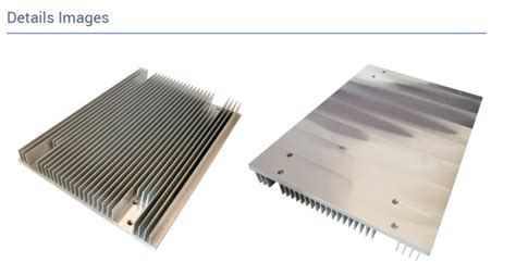 6063 T5 Aluminum Alloy Extrusion Heat Sink Profiles Cnc Machining