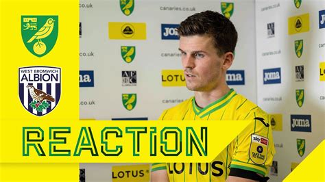 REACTION Norwich City 1 1 West Bromwich Albion Sam Byram YouTube