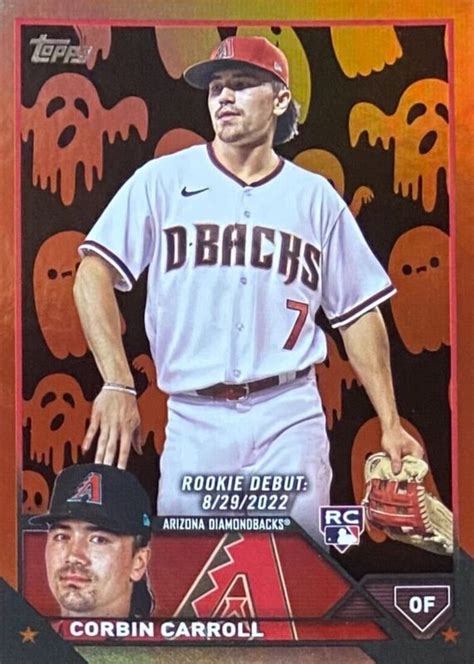 Corbin Carroll Topps Update Us Rookie Debut Ghost Foil Price