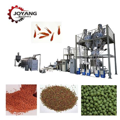 Large Capacity Ton H Carp Catfish Tilapia Fish Feed Processing