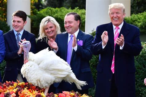 Watch President Donald Trump Pardons Drumstick The Turkey UPI