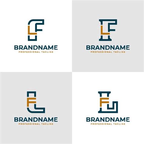 Fl Monogram Vector Images (over 1,800)