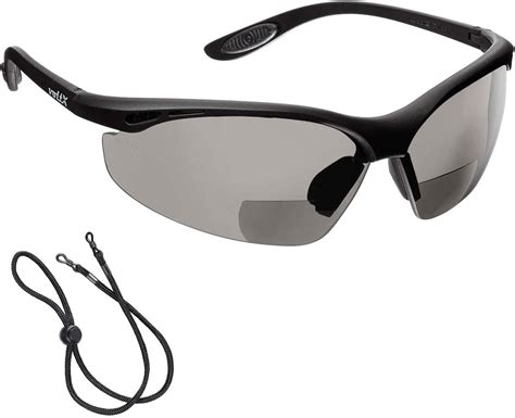 Voltx Constructor Bifocal Reading Safety Glasses Smoke Gray 3 0