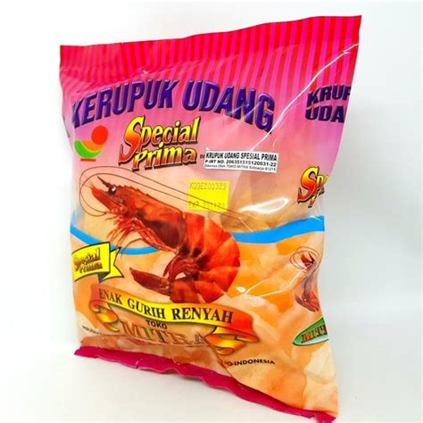 Jual MITRA KERUPUK UDANG SPESIAL PRIMA 500gr KRUPUK SHRIMP CRACKER KHAS