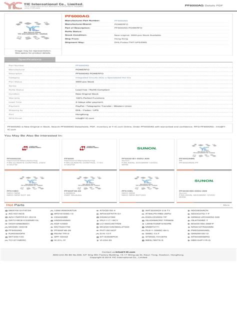 PF6000AG | PDF | Electronics