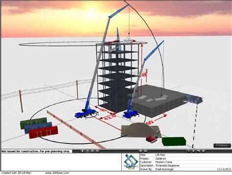 3d Lift Plan Crane Lift Planning Software