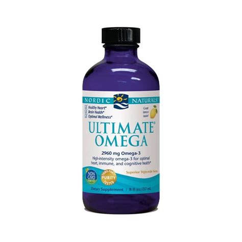 Ultimate Omega Mg Ml Nordic Naturals Peixe Verde