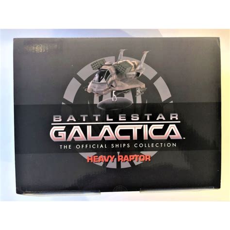 Colonial Heavy Raptor Eaglemoss Battlestar Galactica Official Ships