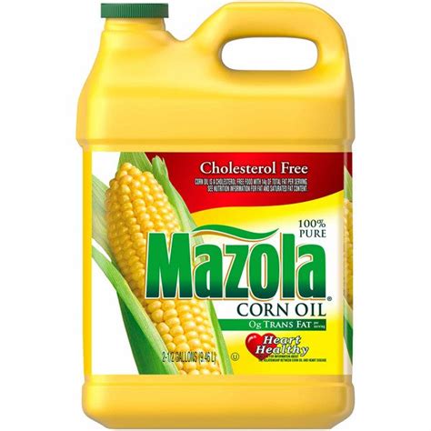 Mazola 100 Pure Corn Oil 2 5 Gal Costco Food Database