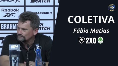 FÁbio Matias Fala Do Jogo ApÓs Conquista De TÍtulo Botafogo 2x0