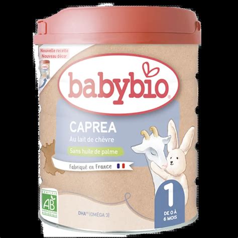 Babybio CAPREA 1 Au Lait De Chèvre 800G au Maroc Baby And Mom