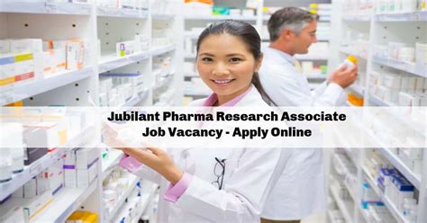 Jubilant Pharma Research Associate Job Vacancy Apply Online